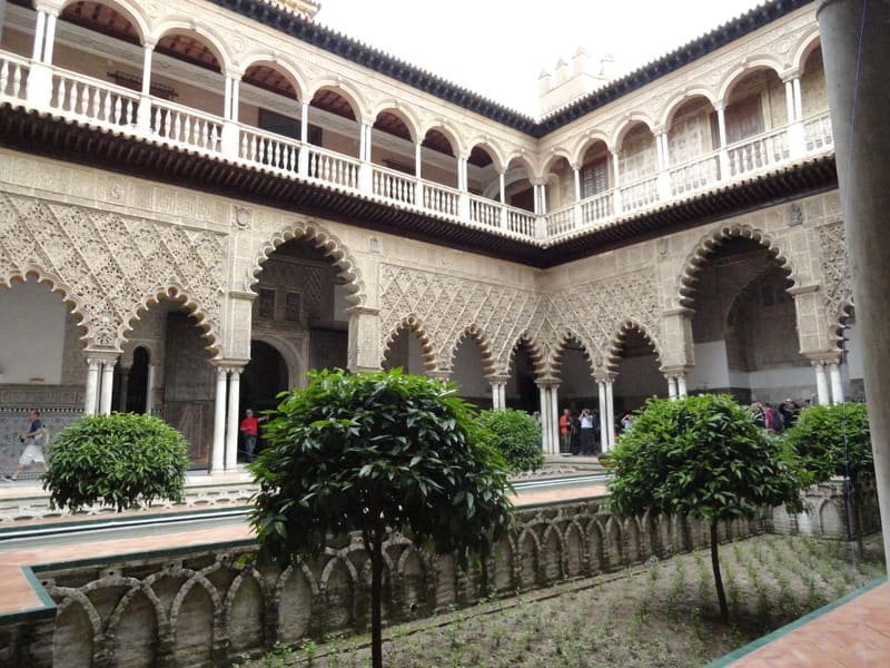 Top Places in Spain -Alcazar of Seville, Andalusia