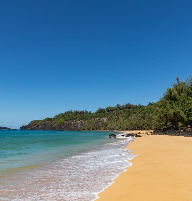 Kauapea Beach, Kalihiwai, Hawaii - USA Nudist Beach
