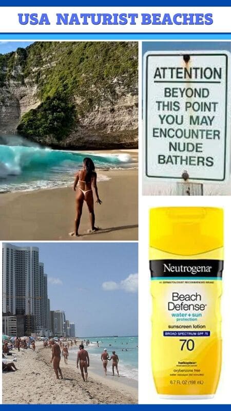 USA Nudies on Beach 2022