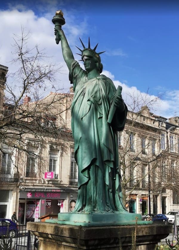 Statue of Liberty Bordeaux - France, 1888
