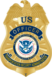 TSA officer badge - TSA History