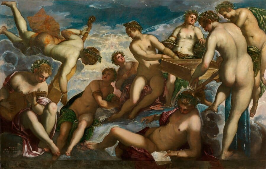 Jacopo Tintoretto (1519-94) - The Muses