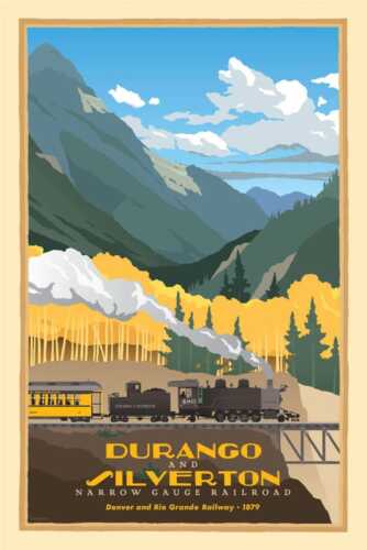 Durango and Silverton Narrow Gauge Railroad, - D&SNG
