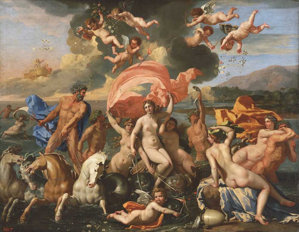 Nicolas Poussin: The Birth of Venus