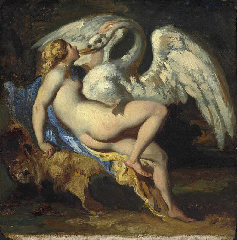 Leda and The Swan Painting History