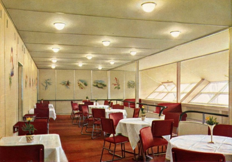 Hindenburg's canteen in 1936 (Bundesarchiv)