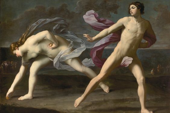 Hippomenes and Atalanta - Guido Reni - PRADO Museum Expo
