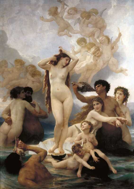 Bouguereau - The birth of Venus